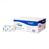 Полотенца бумажные листовые Терес Комфорт V-сложения 2-слойные 20 пачек по 200 листов (артикул производителя Т-0221)
