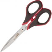 Ножницы Maped Advanced Gel 170 мм пластиковые симметричные ручки с гелевыми вставками черные/красные