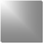 Зеркало KD_0MX навесное Классик-4 (475х475) квадрат