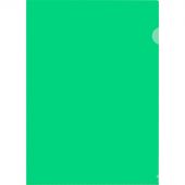 Папка-уголок Attache A4 зеленая 150 мкм (10 штук в упаковке)