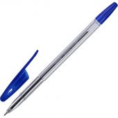 Ручка шариковая неавтомат. Attache Velex X лин0,5мм син прозр
