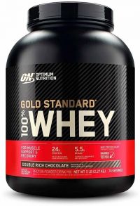 Протеин Optimum Nutrition 100% Whey Gold Standard, 2270 гр., двойной богатый шоколад