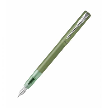 Ручка перьевая Parker Vector XL 2159762, корп. зелен., тонкая,  в под. уп