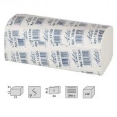 Полотенца бумажные листовые Aster V-сложения 2-слойные 20 пачек по 200 листов (артикул производителя 131201)