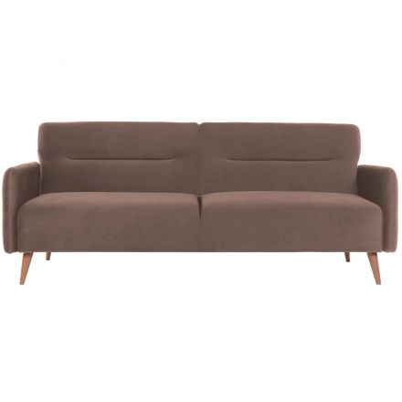 Диван 0MX_ХД Finsoffa HYGGE Relax 3,раскл.2подушки,тк.вел.Formula 225 корич