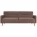 Диван 0MX_ХД Finsoffa HYGGE Relax 3,раскл.2подушки,тк.вел.Formula 225 корич