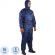 Комбинезон многоразовый защитный с капюшоном Jeta Safety JPC75b синий р. XL