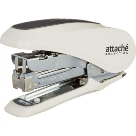 Степлер Attache Selection MSW2430(№24/6-26/6) до 30 лист., металл, белый Степлер Attache Selection MSW2430(№24/6-26/6) до 30 лист., металл, белый