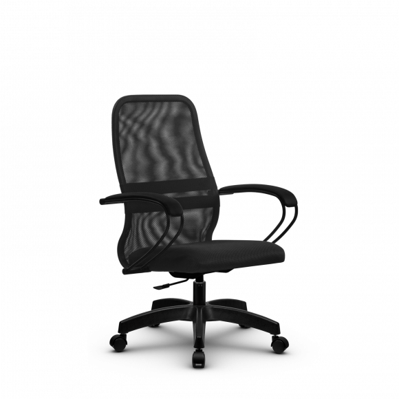 Кресло Metta SU-CP-8P темно-серое/темно-серое Pl
