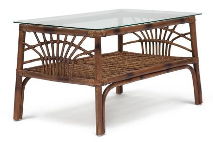 Столик кофейный Secret De Maison Kavanto натуральный ротанг, 83*53*47 см, коричневый античный / Brown Antique Столик кофейный Secret De Maison Kavanto натуральный ротанг, 83*53*47 см, коричневый античный / Brown Antique