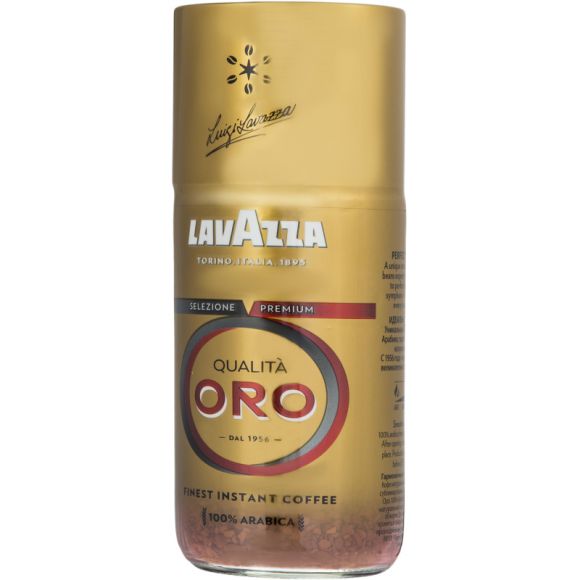 Кофе Lavazza Qualita Oro Instant растворимый, сублим., 95г