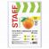 Папки-файлы перфорированные А4 STAFF "ЭКОНОМ", КОМПЛЕКТ 100 шт., матовые, 25 мкм, 226828
