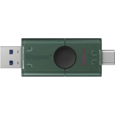 Флеш-память Kingston (DTDEG2/128GB)DataTraveler Duo G2 128ГБ USB 3.2&Type-C
