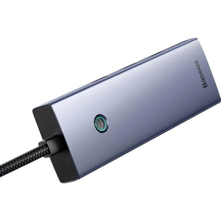 Разветвитель USB Baseus UltraJoy 4-Port Sp.Grey B0005280B811-11