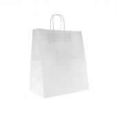 Пакет бумажный 320х200х370 мм, 80 гр/м2, с круч. ручками, белый, 200 шт/уп Пакет бумажный 320х200х370 мм, 80 гр/м2, с круч. ручками, белый, 200 шт/уп