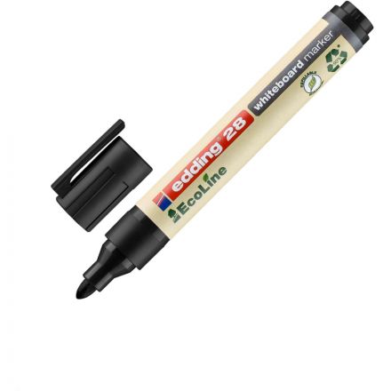 Маркер для белых досок EDDING 28/1 Ecoline, 1,5-3 мм, черный Маркер для белых досок EDDING 28/1 Ecoline, 1,5-3 мм, черный