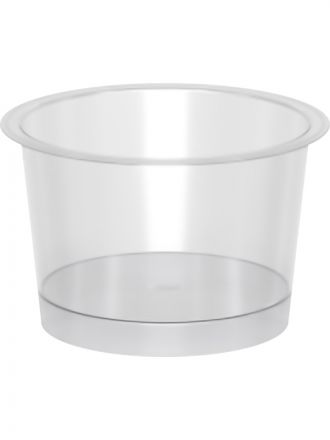Контейнер п/п 0,175л. круглый, под запайку, с белой крышкой цв. белый Контейнер п/п 0,175л. круглый, под запайку, с белой крышкой цв. белый