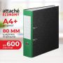 Папка-регистратор Attache Economy 80 мм мрамор с зелым кор,мет.уг.,бум/бум Папка-регистратор Attache Economy 80 мм мрамор с зелым кор,мет.уг.,бум/бум