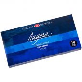 Краски акриловые Ладога10 шт х46мл,2241142