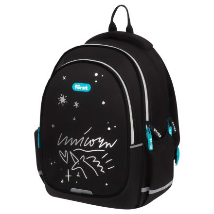 Рюкзак Först F-Cute "Unicorn" 37*29*17см, 3 отделения, 2 кармана, анатомическая спинка Рюкзак Först F-Cute "Unicorn" 37*29*17см, 3 отделения, 2 кармана, анатомическая спинка