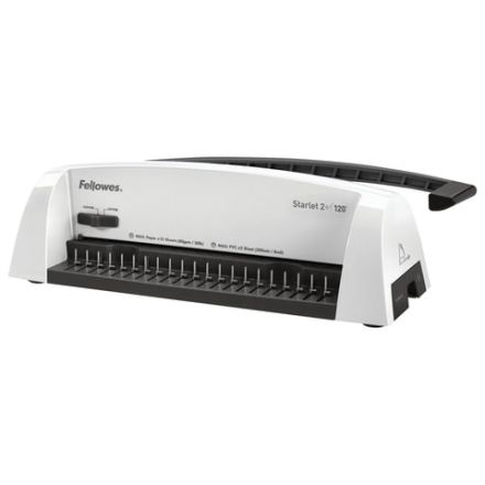 Переплетная машина д/пласт.пружины FELLOWES STARLET 2+, пробивает до 12 л., сшивает до 120 л., FS-52279 Переплетная машина д/пласт.пружины FELLOWES STARLET 2+, пробивает до 12 л., сшивает до 120 л., FS-52279