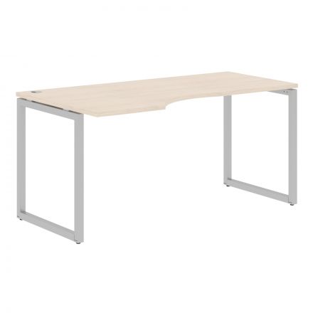 Стол эргономичный XQCET 169(L) Бук Тиара/Алюминий 1600х900х750 Стол эргономичный XQCET 169(L) Бук Тиара/Алюминий 1600х900х750