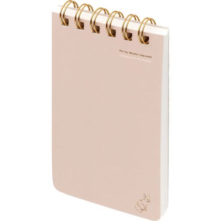 Блокнот BV CUTE A6- 100л линейка гребень TOTAL BEIGE 3-100-005/17 Блокнот BV CUTE A6- 100л линейка гребень TOTAL BEIGE 3-100-005/17