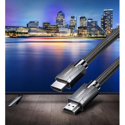 Кабель HDMI UGREEN - HDMI 2.1 / 8K60Гц / 4К120Гц / 30 AWG 1,5 м (70320) Кабель HDMI UGREEN - HDMI 2.1 / 8K60Гц / 4К120Гц / 30 AWG 1,5 м (70320)