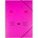 Папка на резинках А4 №1School Kitty розовая