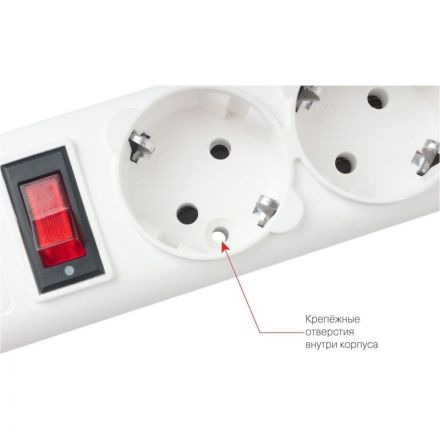 Сетевой фильтр Power Cube B 3.0 м 5 роз (белый) 10А/2,2кВт (SPG-B-10-WHITE) Сетевой фильтр Power Cube B 3.0 м 5 роз (белый) 10А/2,2кВт (SPG-B-10-WHITE)