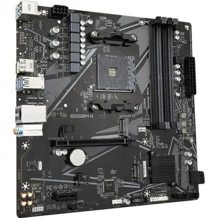 Материнская плата Gigabyte B550M K, sAM4, AMD B550, 4xDDR4 mATX