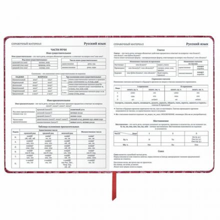 Дневник 1-11 класс 48 л., кожзам (твердая с поролоном), нашивка, BRAUBERG "CROCODILE", красный, 106938