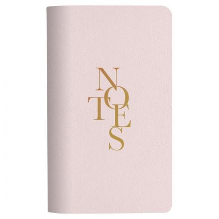 Блокнот 130х210мм 48л.линия,скрепка,Be Smart Notes розов,N3648