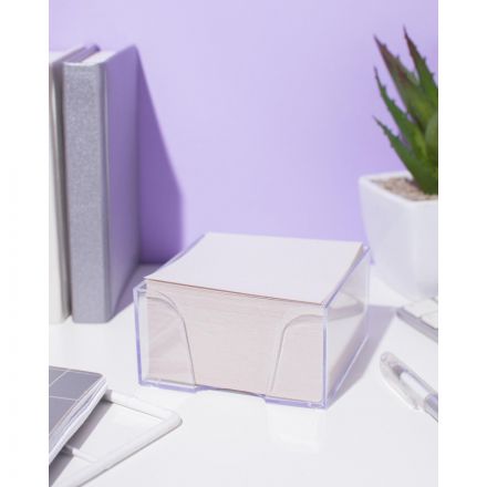 Блок для записей Attache Economy 90x90x50 мм белый в боксе (плотность 65 г/кв.м) Блок для записей Attache Economy 90x90x50 мм белый в боксе (плотность 65 г/кв.м)