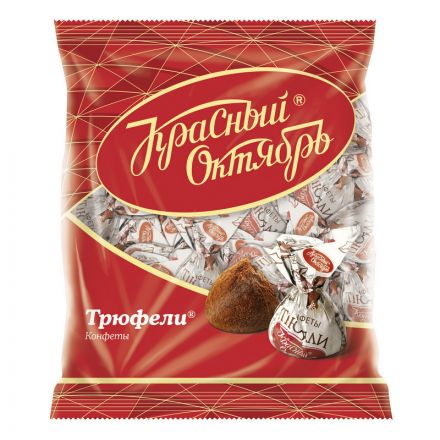 Конфеты шоколадные Трюфели Красный Октябрь, 200г Конфеты шоколадные Трюфели Красный Октябрь, 200г