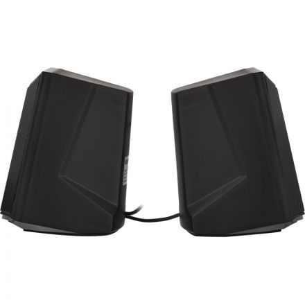 Акустическая система ProMega C-MS016 черная, 6Вт(3Втx2), USB, RGB Акустическая система ProMega C-MS016 черная, 6Вт(3Втx2), USB, RGB