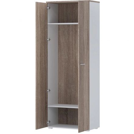 Корпус гардероба Комус Мебель К-Loft 241H010 786х420х2106 сонома темн/белый