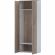 Корпус гардероба Комус Мебель К-Loft 241H010 786х420х2106 сонома темн/белый