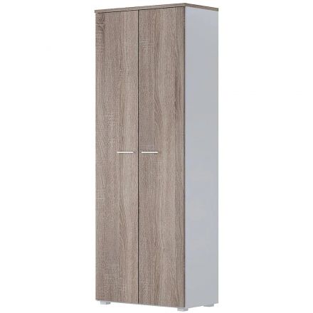 Корпус гардероба Комус Мебель К-Loft 241H010 786х420х2106 сонома темн/белый
