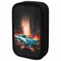 Пенал ЮНЛАНДИЯ, 3 отделения, картон с эффектом soft-touch, 19х11 см, "Fire car", 272267 Пенал ЮНЛАНДИЯ, 3 отделения, картон с эффектом soft-touch, 19х11 см, "Fire car", 272267