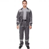 Костюм рабочий летний муж. л22-КБР т.сер./св.сер (р.40-42) 158-164 Костюм рабочий летний муж. л22-КБР т.сер./св.сер (р.40-42) 158-164