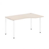 Стол эргономичный XSCET 149(R) Бук Тиара/Белый 1400х900х750 XTEN-S