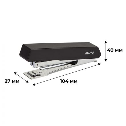 Степлер Attache Eco до 10лис,цвета в ассор.(черн,синий,зелен),№10 антистеп Степлер Attache Eco до 10лис,цвета в ассор.(черн,синий,зелен),№10 антистеп