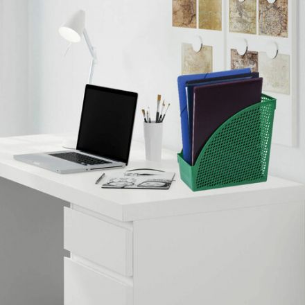 Лоток вертикальный для бумаг STAFF "Profit", 270х100х250 мм, сетчатый, полипропилен, зеленый, 237254 Лоток вертикальный для бумаг STAFF "Profit", 270х100х250 мм, сетчатый, полипропилен, зеленый, 237254