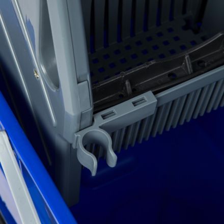 Тележка для мытья полов с отжимным прессом Luscan Prof, 26л, 56x40x94см Тележка для мытья полов с отжимным прессом Luscan Prof, 26л, 56x40x94см