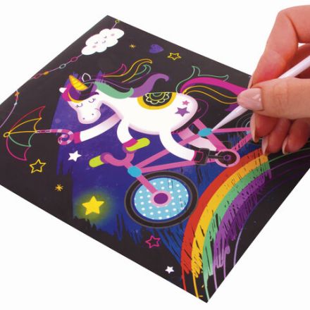 Гравюра магическая "Единорог и котенок", А5, 2 основы в комплекте, с трафаретом, ЮНЛАНДИЯ, 662688 Гравюра магическая "Единорог и котенок", А5, 2 основы в комплекте, с трафаретом, ЮНЛАНДИЯ, 662688