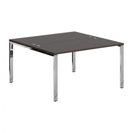 Стол 2-х местный XGWST 1414.1 Легно темный/Нержавеющая сталь 1400х1406х750 XTEN GLOSS Стол 2-х местный XGWST 1414.1 Легно темный/Нержавеющая сталь 1400х1406х750 XTEN GLOSS