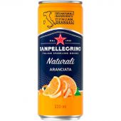 Напиток SanPellegrino Naturali с сок апельсин ср/газ ж/б 0,33л Напиток SanPellegrino Naturali с сок апельсин ср/газ ж/б 0,33л