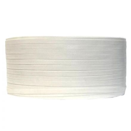 Стреппинг лента Полипропиленовая 12мм х 0,8 (2000 м.) Белая