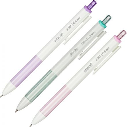 Ручка шариковая автомат. Attache Selection Aura,синмасл,манж,асс